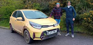 Sion takes on YouTube star's Land's End Trial challenge