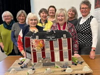 Criccieth women remember D-Day with contribution to ‘Longest Yarn’