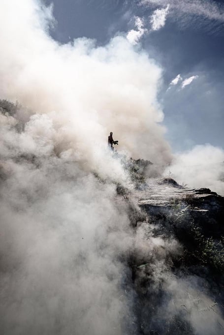 Controlled burning season is over
