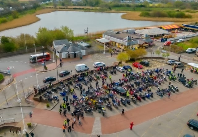 Llyn Bikers ride for charity