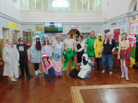 School pupils and staff raise money for Comic Relief