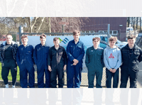 Engineering students gain real-world experience over Easter
