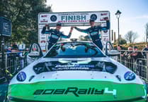 Ioan Lloyd  keen to get back on track at Grampian Forest Rally