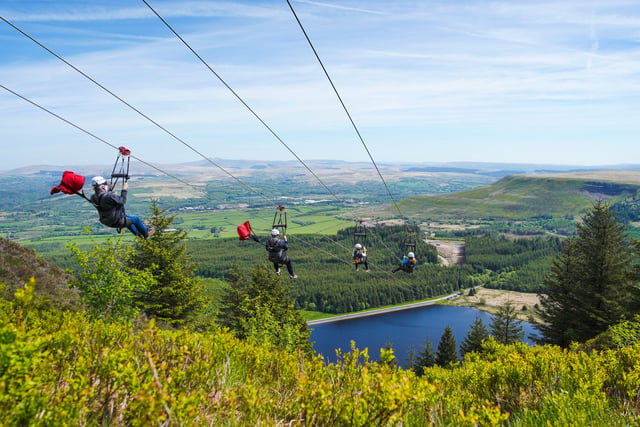Zipline challenges to raise money for St John Ambulance