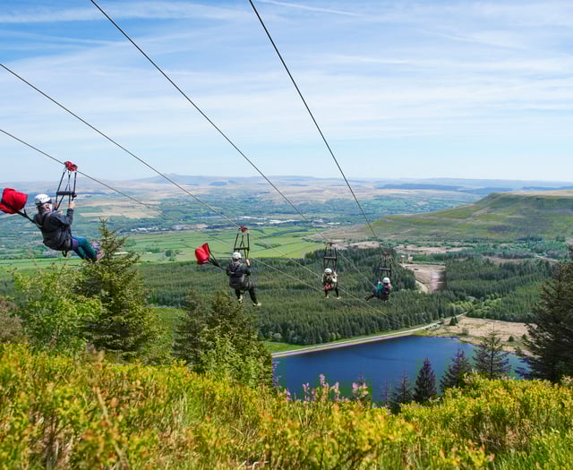 Zipline challenges to raise money for St John Ambulance