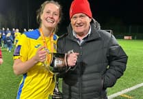 Lowri Walker wins county cup with Sporting Khalsa