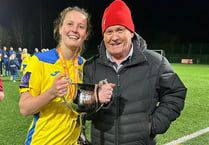 Lowri Walker wins county cup with Sporting Khalsa
