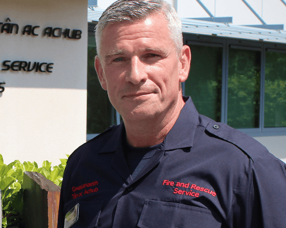 Paul Kay, Head of Fire Safety for NWFRS