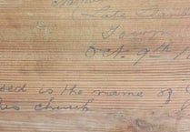 Man finds hidden message from Victorian joiner on 130yo chapel pews