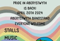 Aber LGBTQ+ Pride back to 'show young and old they are loved for being themselves'