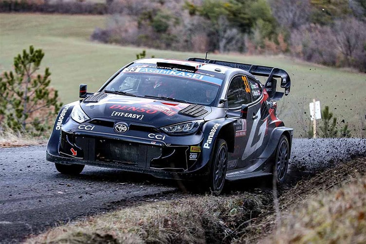 Elfyn Evans' GR Yaris Rally1 Hybrid
