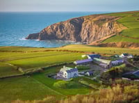 "Stunning" coastal home for sale comes with sea views and woodlands