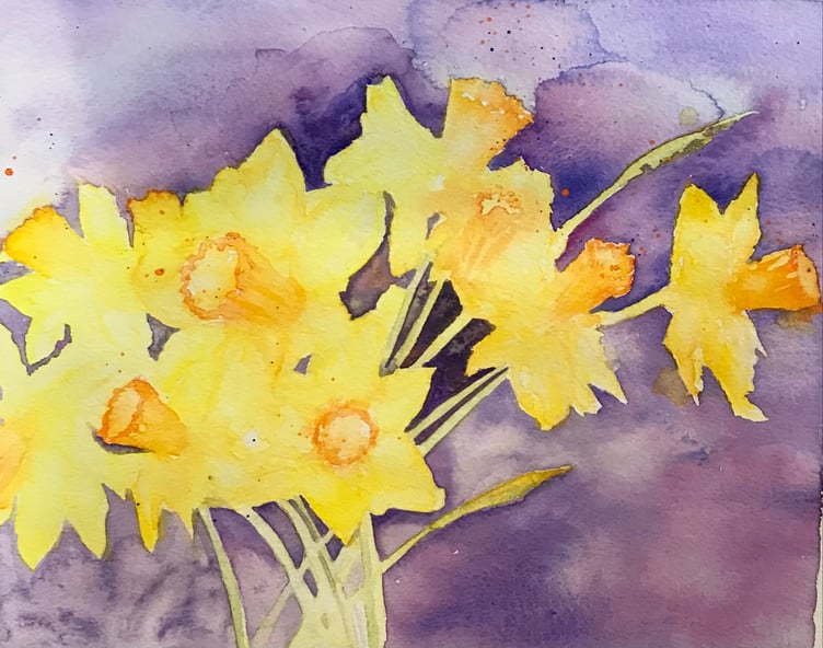 Local artist and poet, Amanda Pickering, has illustrated the last three anthologies and her work is currently on display at The Mulberry Bush Café