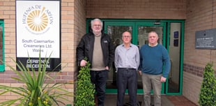 Trio bid farewell to creamery