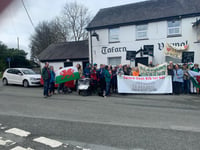 Row rumbles on over plan to turn former Gwynedd pub into holiday let