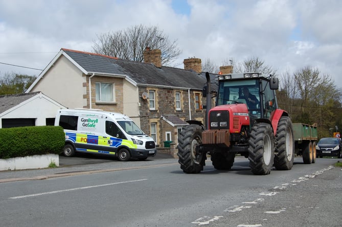 GoSafe speed enforcement team keeping a keen eye on speeding tractors