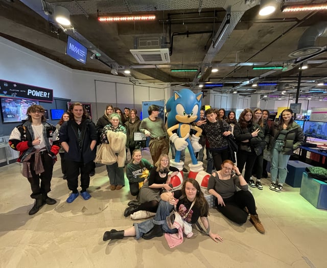 Gwynedd art students tour northwest England as part of course
