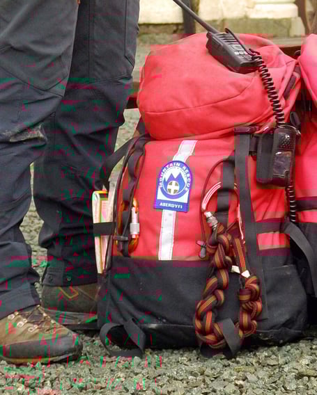 Aberdyfi Search & Rescue. Stock image