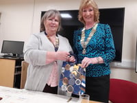 Cheque presentations, blood bike talks and more for Tywyn Inner Wheel