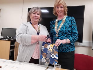 Cheque presentations, blood bike talks and more for Tywyn Inner Wheel