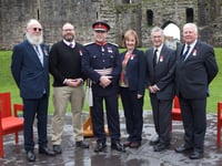 Lord-Lieutenant of Gwynedd presents residents with BEM's
