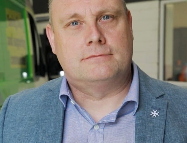 Richard Lee is the new CEO of St John Ambulance Cymru
