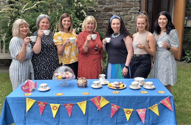 The Hywel Dda Health Charities team