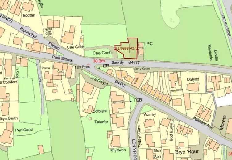 Morfa Nefyn Chapel Of Rest Plans.Image: Gwynedd Council