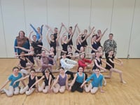 Aberystwyth ballet students celebrate exam results