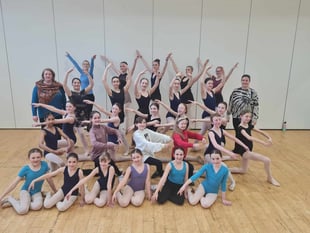 Aberystwyth ballet students celebrate exam results