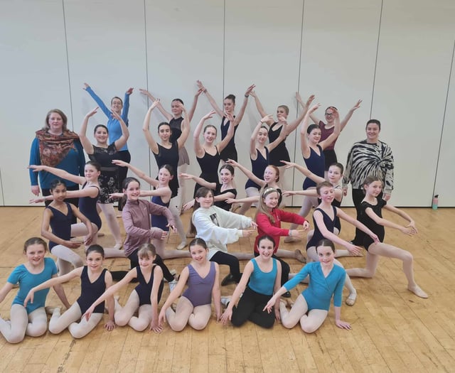 Aberystwyth ballet students celebrate exam results