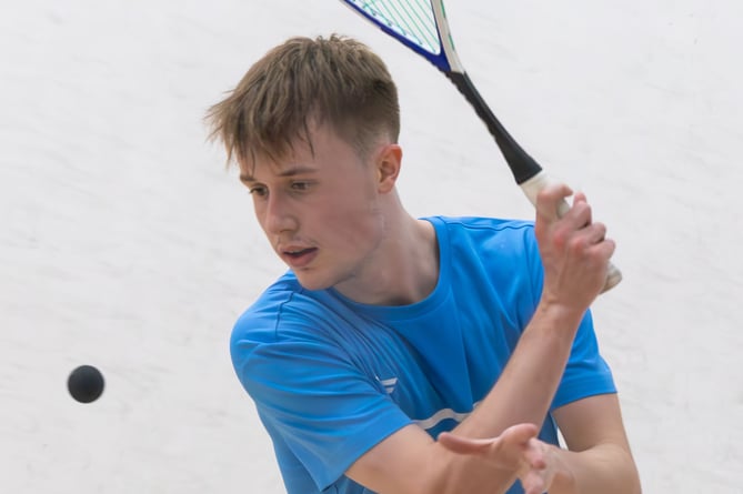 Rhys Evans at the West of Ireland Open
