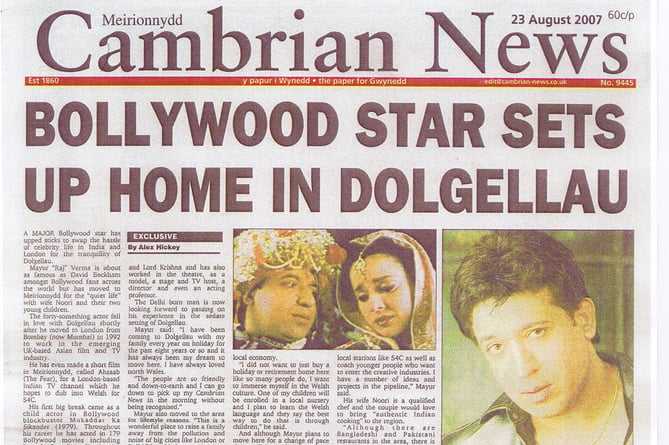 Raj hit Welsh headlines in 2007 after his surprise relocation