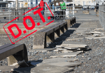 Concern over the state of Aberystwyth promenade
