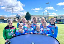Ysgol Godre'r Berwyn girls win Meirionnydd football competition