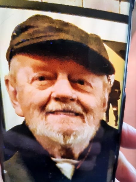 Winston is missing from the Criccieth area