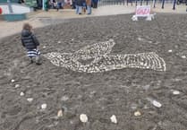 15,000 stones laid on Aber prom in memory of children killed in Israel-Hamas conflict