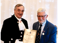 Award for New Quay lifeboat stalwart