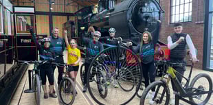 Cyclists urged to race the Vale of Rheidol train for charity