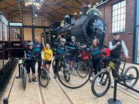 Cyclists urged to race the Vale of Rheidol train for charity