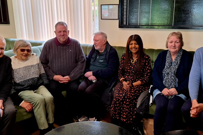MP Ben Lake meets with Ceredigion Association of the Blind
