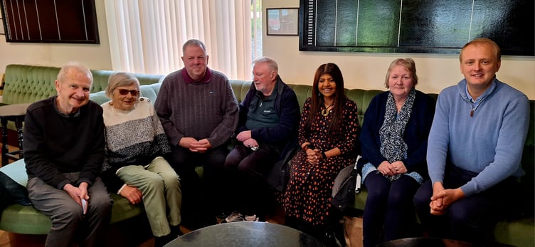 MP Ben Lake meets with Ceredigion Association of the Blind