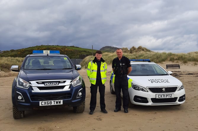 The police and beach patrol team will try to prevent incidents of dangerous driving on the beach