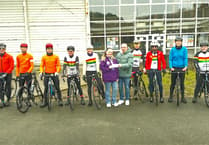 Ystwyth Cycling Club raises over £1,550 for suicide charity Papyrus