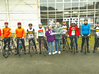 Ystwyth Cycling Club raises over £1,550 for suicide charity