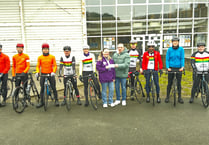 Ystwyth Cycling Club raises over £1,550 for suicide charity