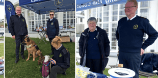 Watchkeepers leave station to share safety advice in Criccieth