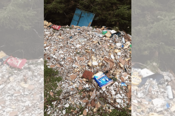 Contact Fly-tipping Action Wales with information which may help catch the offender