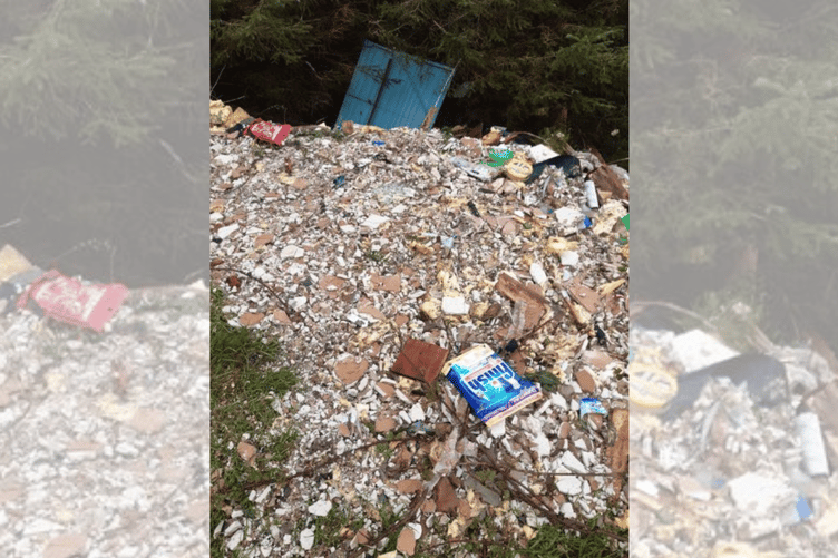 Contact Fly-tipping Action Wales with information which may help catch the offender