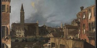 Iconic Canaletto painting goes on display in Aberystwyth
